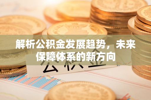 磐安解析公积金发展趋势，未来保障体系的新方向
