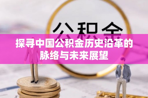 磐安探寻中国公积金历史沿革的脉络与未来展望