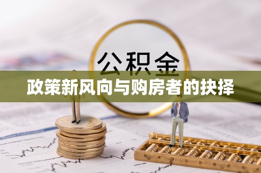 磐安政策新风向与购房者的抉择