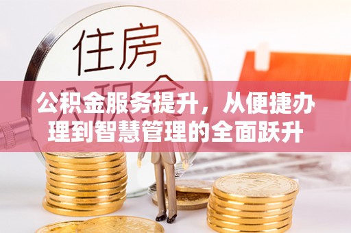 磐安公积金服务提升，从便捷办理到智慧管理的全面跃升