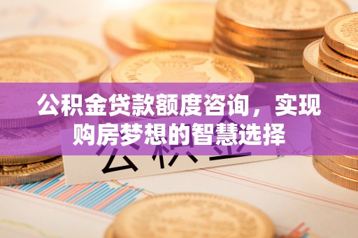 磐安公积金贷款额度咨询，实现购房梦想的智慧选择
