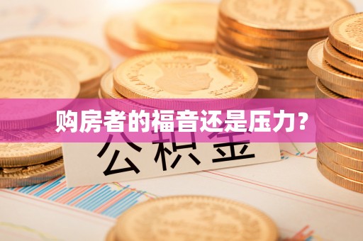 磐安购房者的福音还是压力？