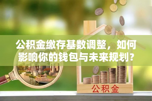 磐安公积金缴存基数调整，如何影响你的钱包与未来规划？