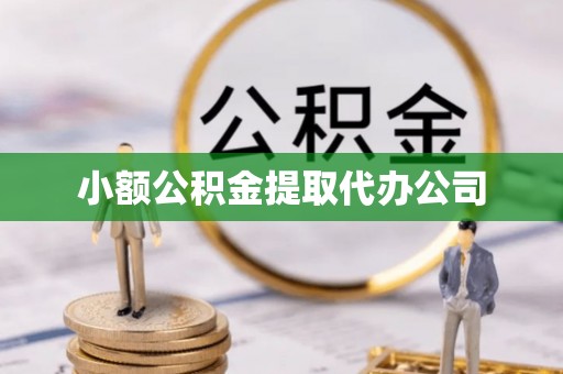 磐安小额公积金提取代办公司