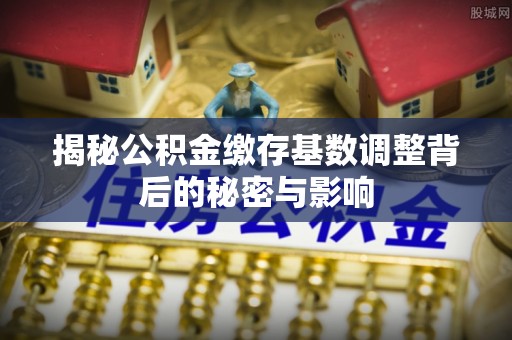 磐安揭秘公积金缴存基数调整背后的秘密与影响