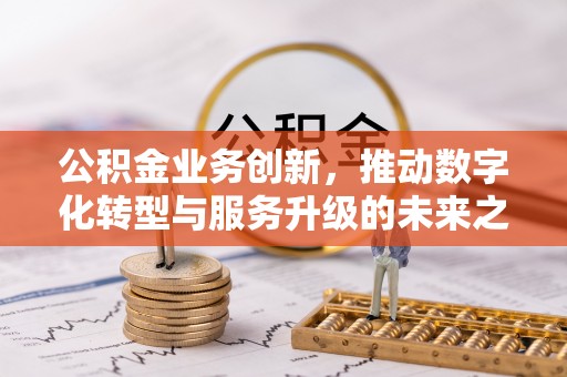 磐安公积金业务创新，推动数字化转型与服务升级的未来之路