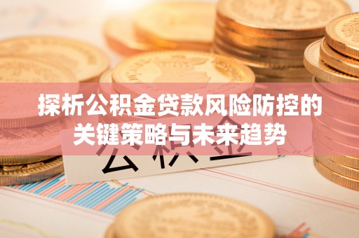 磐安探析公积金贷款风险防控的关键策略与未来趋势