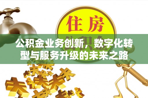 磐安公积金业务创新，数字化转型与服务升级的未来之路