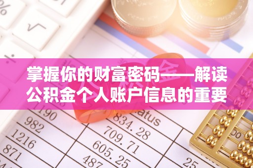 磐安掌握你的财富密码——解读公积金个人账户信息的重要性