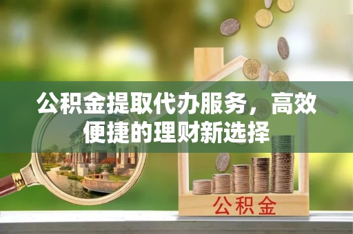 磐安公积金提取代办服务，高效便捷的理财新选择