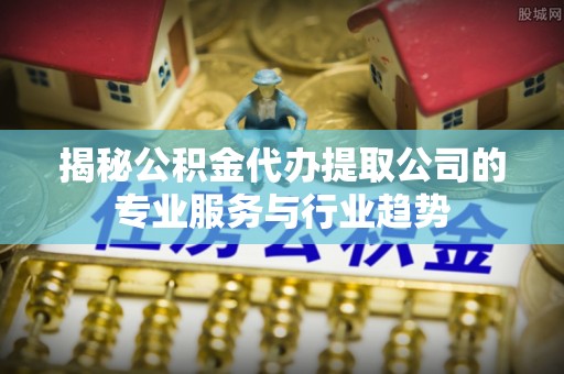 磐安揭秘公积金代办提取公司的专业服务与行业趋势